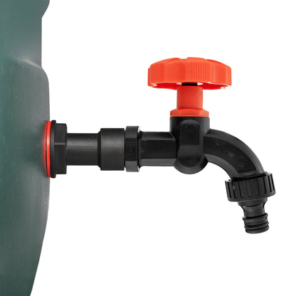Water Butt Extension Kit 3/4" BSP with Black Dial Tap