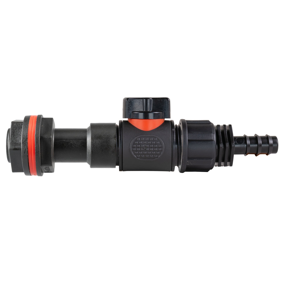¾″ BSP Water Butt Extension – Valve & 16mm Irrigation Barb
