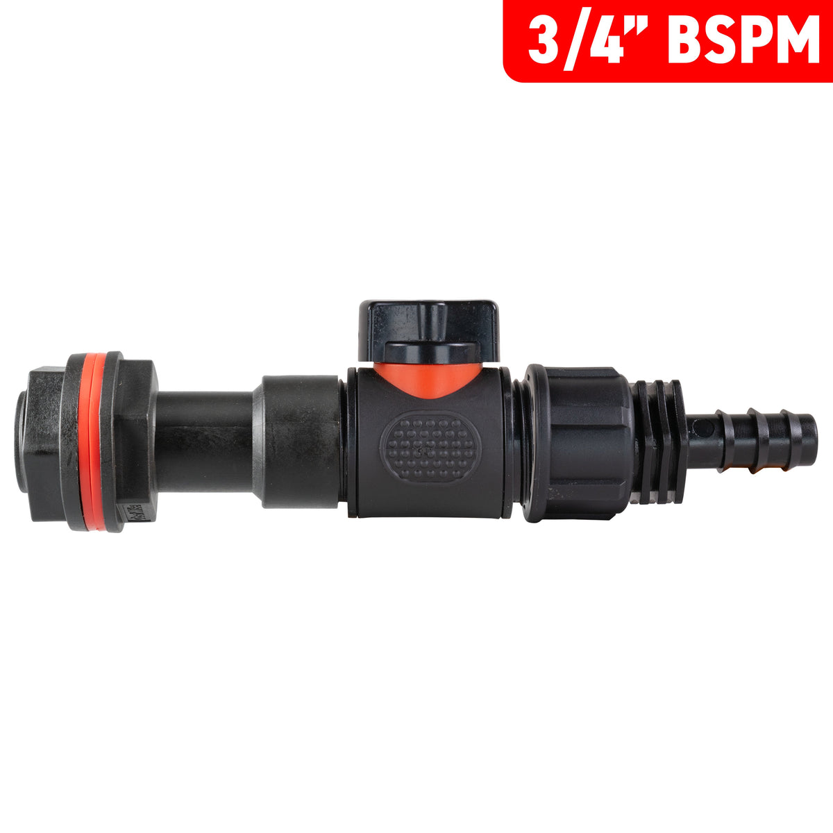 ¾″ Water Butt Extension – 16mm Irrigation Barb Valve & Cutter