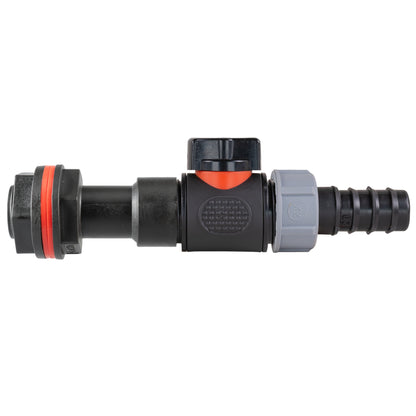 ¾″ Water Butt Extension – 20mm Irrigation Barb Valve & Cutter