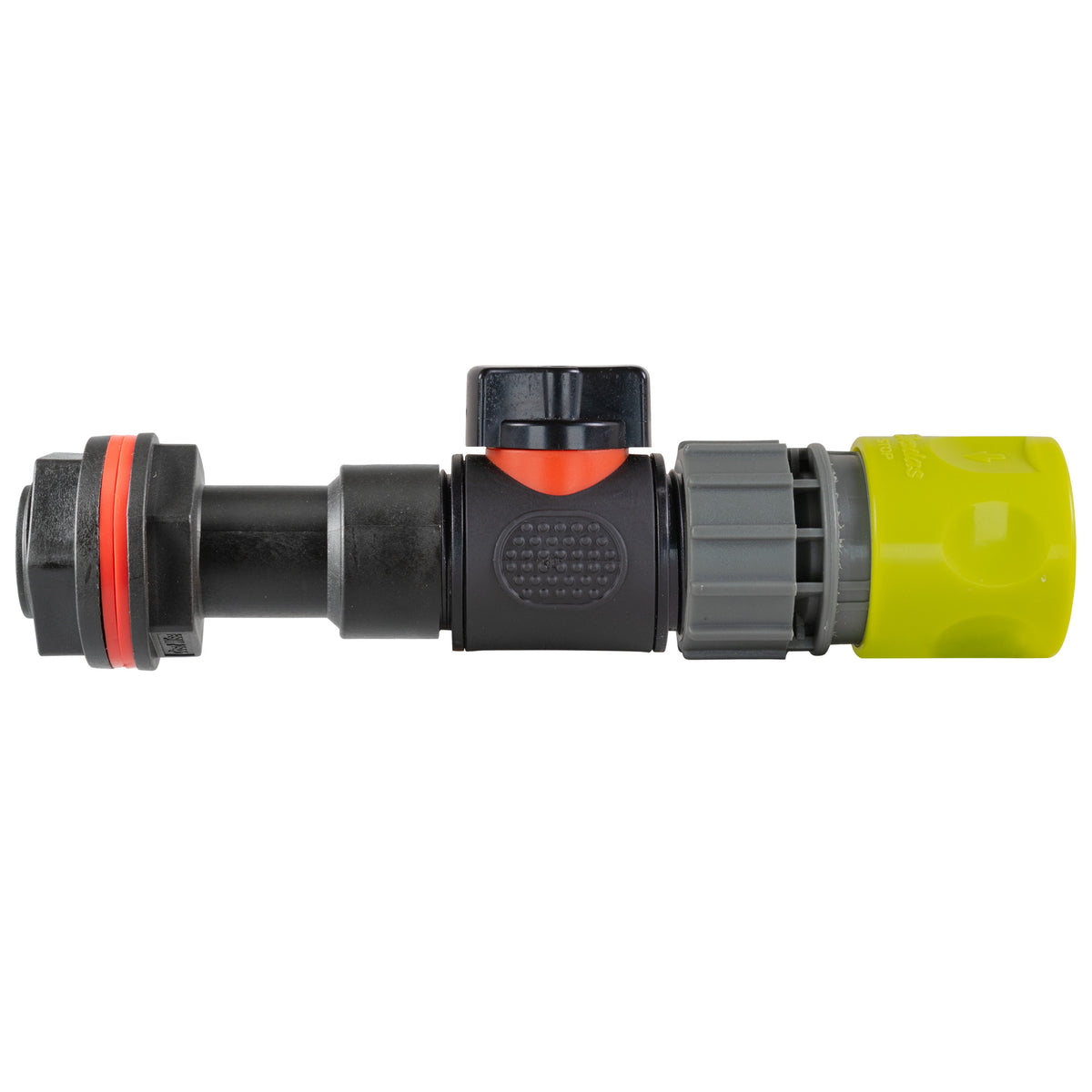 ¾″ Water Butt Extension – Lime Female Quick Coupling Valve & Cutter