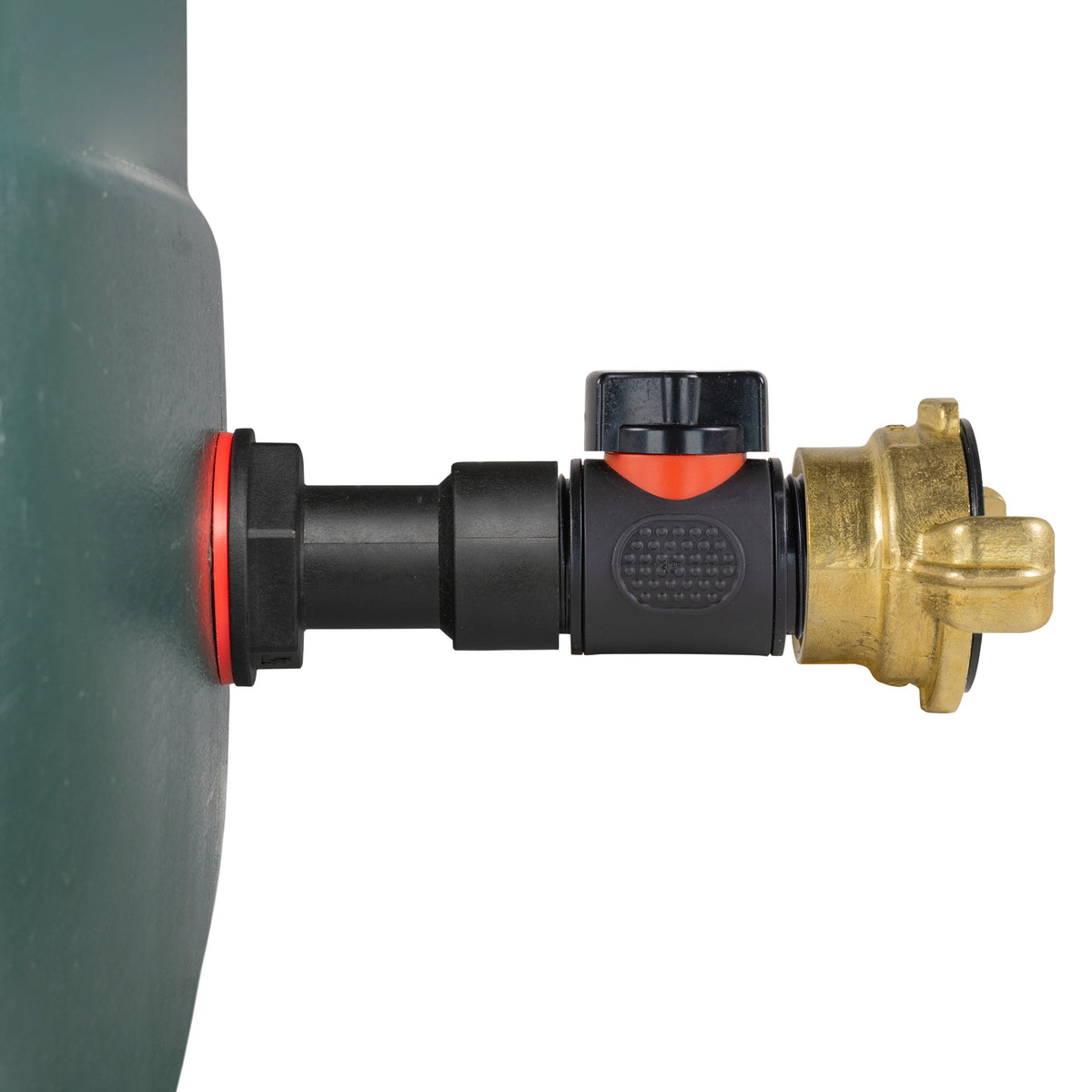 ¾″ BSP Water Butt Extension – Valve & Brass Claw Outlet