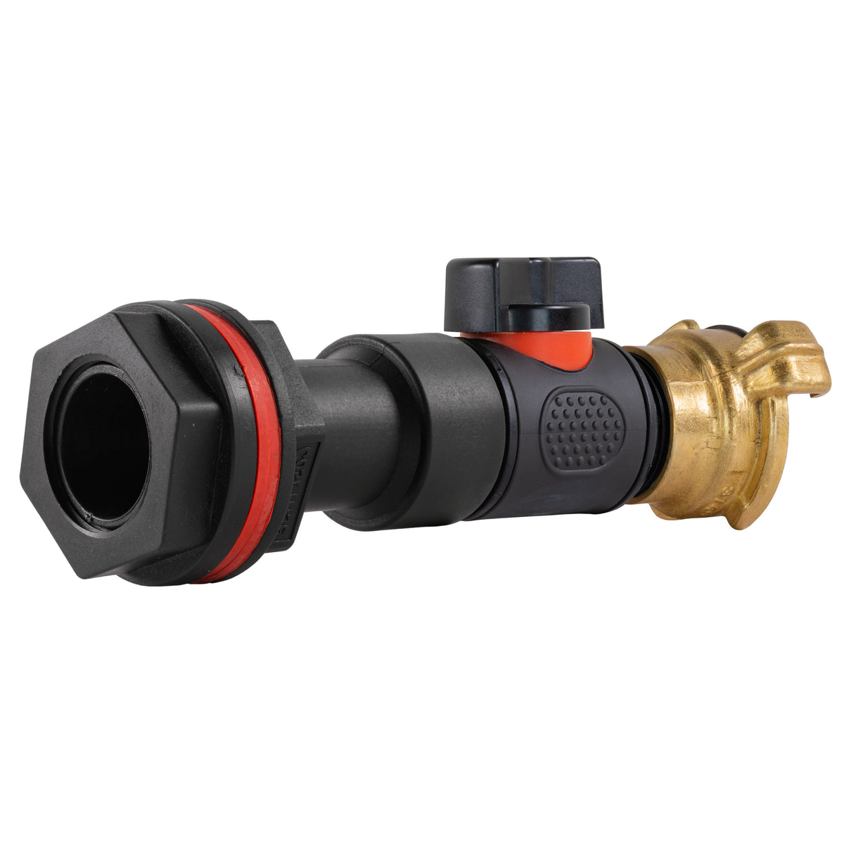 ¾″ BSP Water Butt Extension – Valve & Brass Claw Outlet
