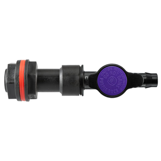 ¾″ BSP Water Butt Extension – Antelco 13mm Irrigation Valve; supplied fittings shown.