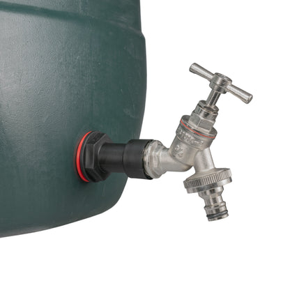 ¾″ Water Butt Extension – Nickel-Plated Quick Tap & Cutter