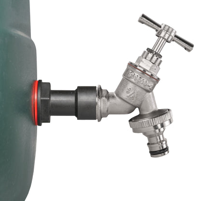 ¾″ Water Butt Extension – Nickel-Plated Quick Tap & Cutter