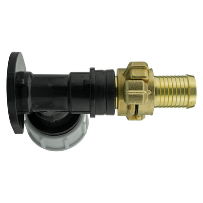 20mm MDPE Wall Kit – 25mm Claw-Coupling Hose Tail