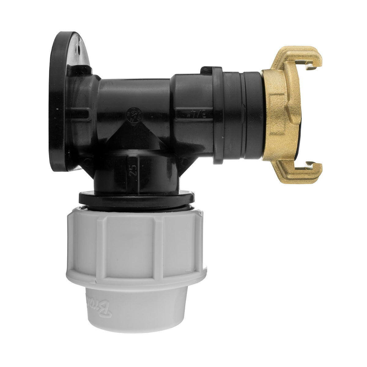 25mm MDPE Wall Kit – Claw Outlet