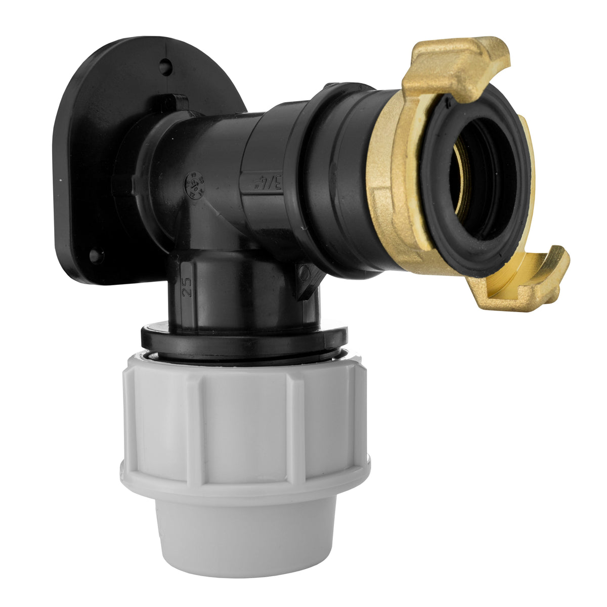 25mm MDPE Wall Kit – Claw Outlet