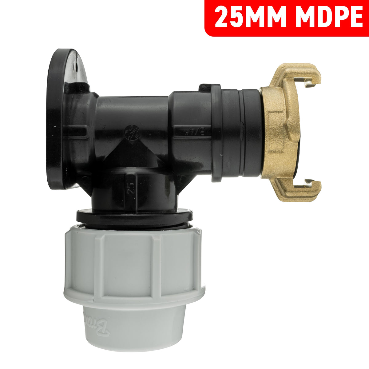 25mm MDPE Wall Kit – Claw Outlet