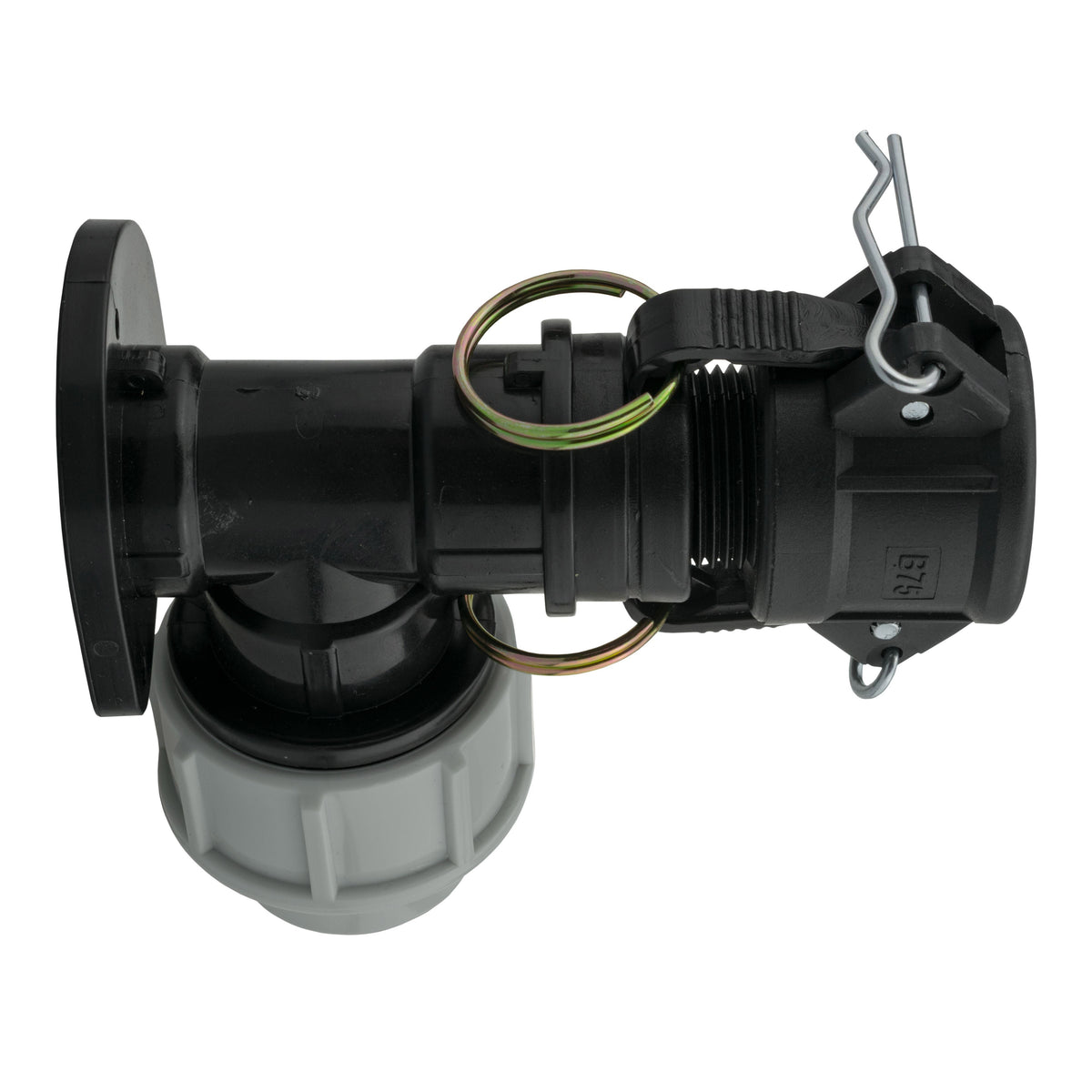 25mm MDPE Wall Kit – ¾″ Type B Camlock Coupler