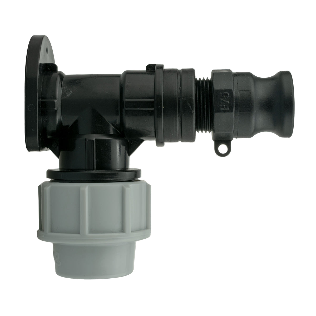 32mm MDPE Wall Kit – ¾″ Type F Camlock