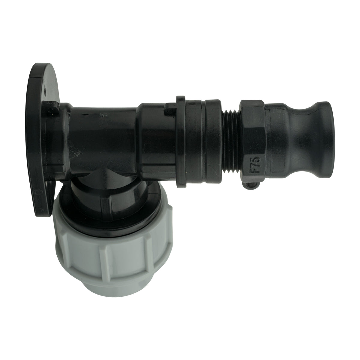 32mm MDPE Wall Kit – ¾″ Type F Camlock