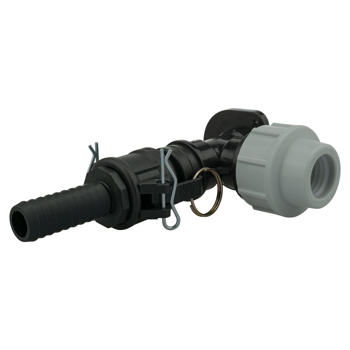 25mm MDPE Wall Kit – ¾″ Camlock B+E