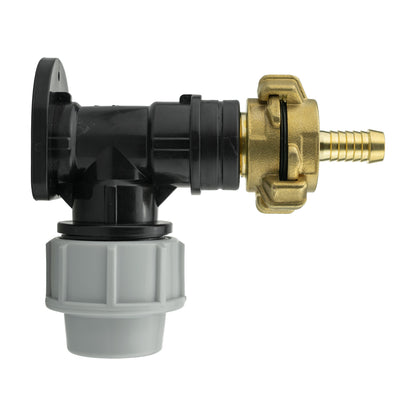 32mm MDPE Wall Kit – ½″ Claw Hose Tail