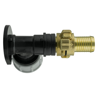 25mm MDPE Wall Kit – 25mm Claw-Coupling Hose Tail