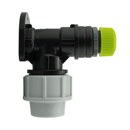 32mm MDPE Wall Kit – Direct ½″ Hose Connector