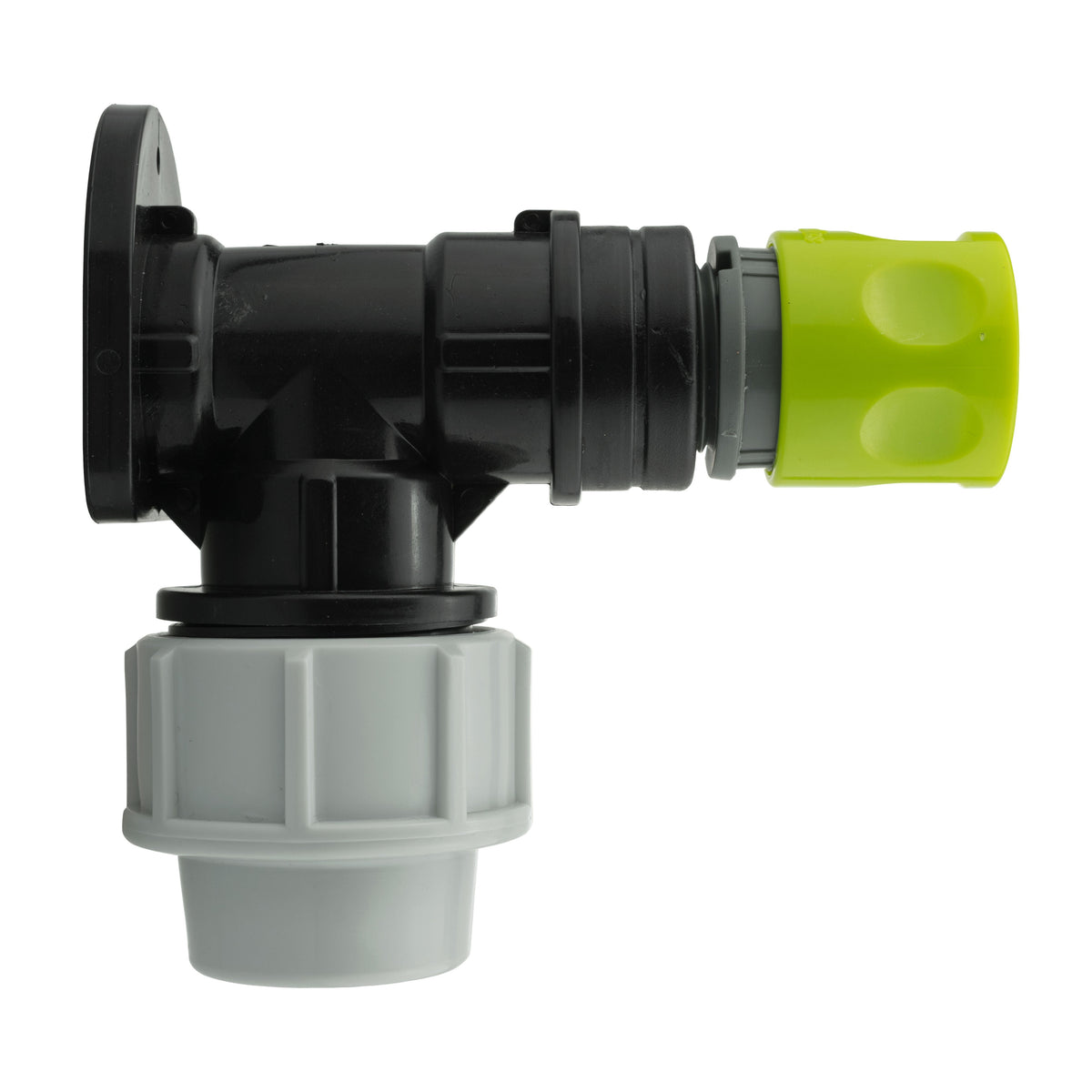 25mm MDPE Wall Kit – Female Quick-Connect Outlet