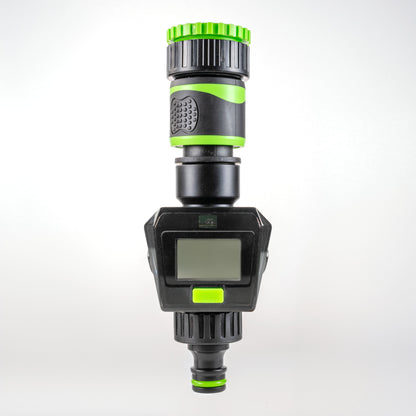 Water Flow Meter with Quick Connect Outlet (Green)