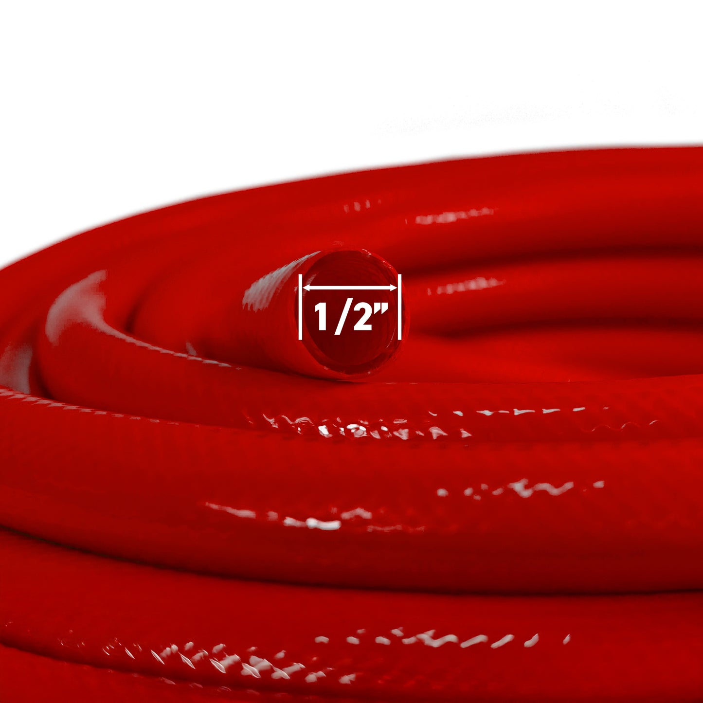 Professional Food Grade Red Water Hose 1/2" Pipe