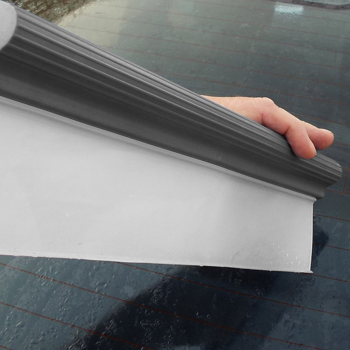 Handheld Silicone Windscreen Water Wiper – Grey