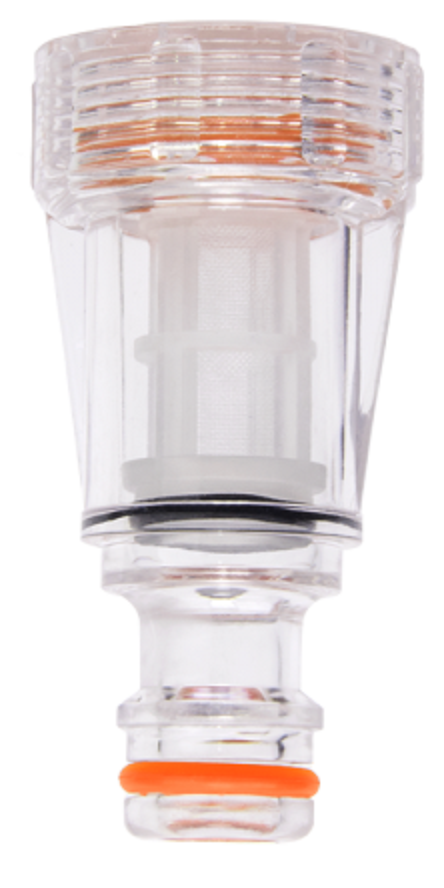 ¾″ BSP Female Tap Adapter with Removable Filter