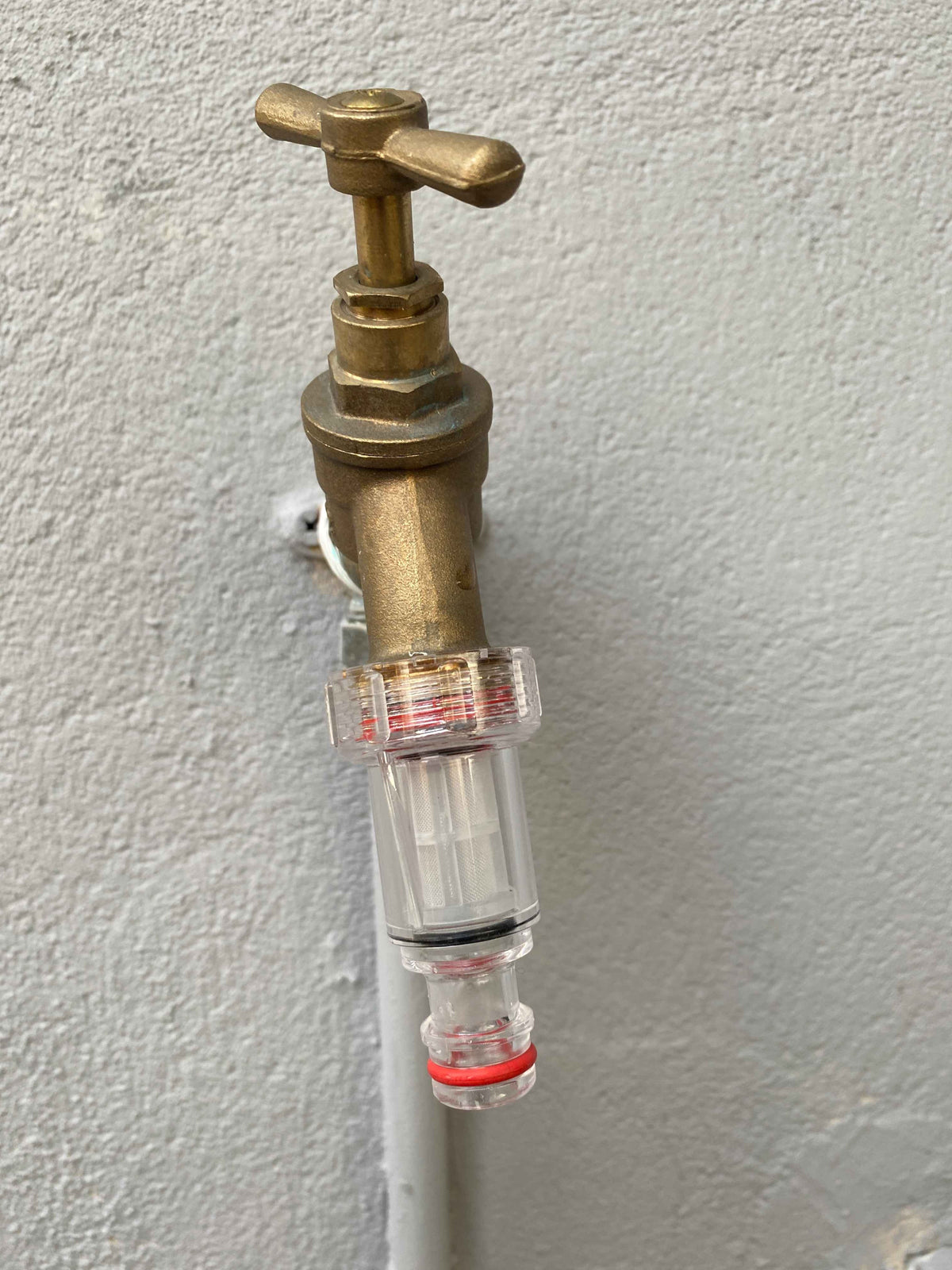 ¾″ BSP Female Tap Adapter with Removable Filter