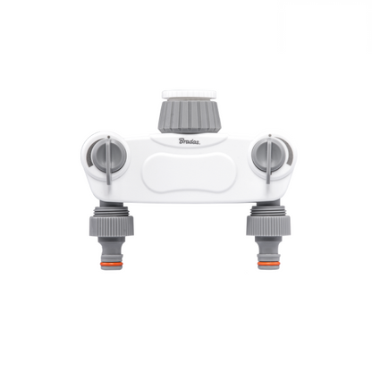 ¾″ BSP Water Butt Kit with White Line Two-Way Valves