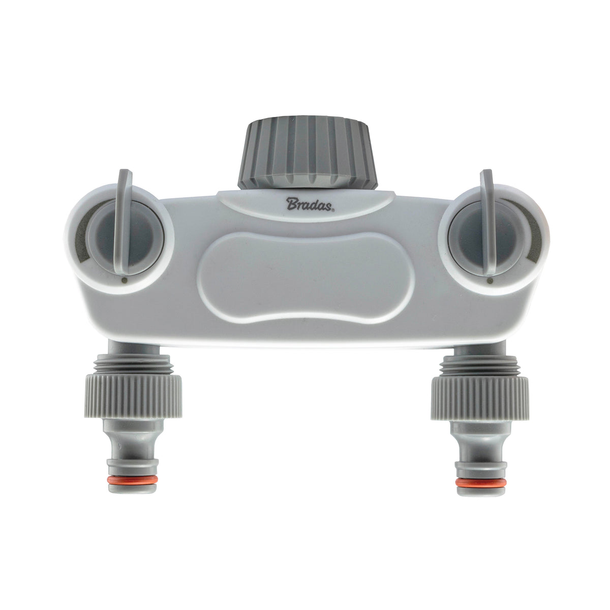 White Line 2-Way Tap Splitter – 1″/¾″ BSP, Individual Valves