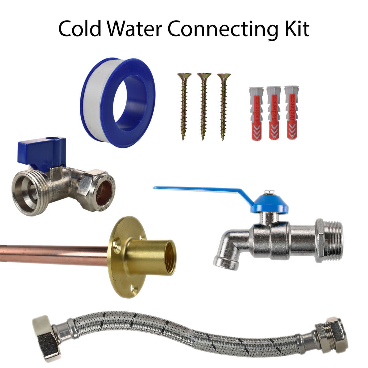 Single-Lever Garden Tap Kit – Compression Tee