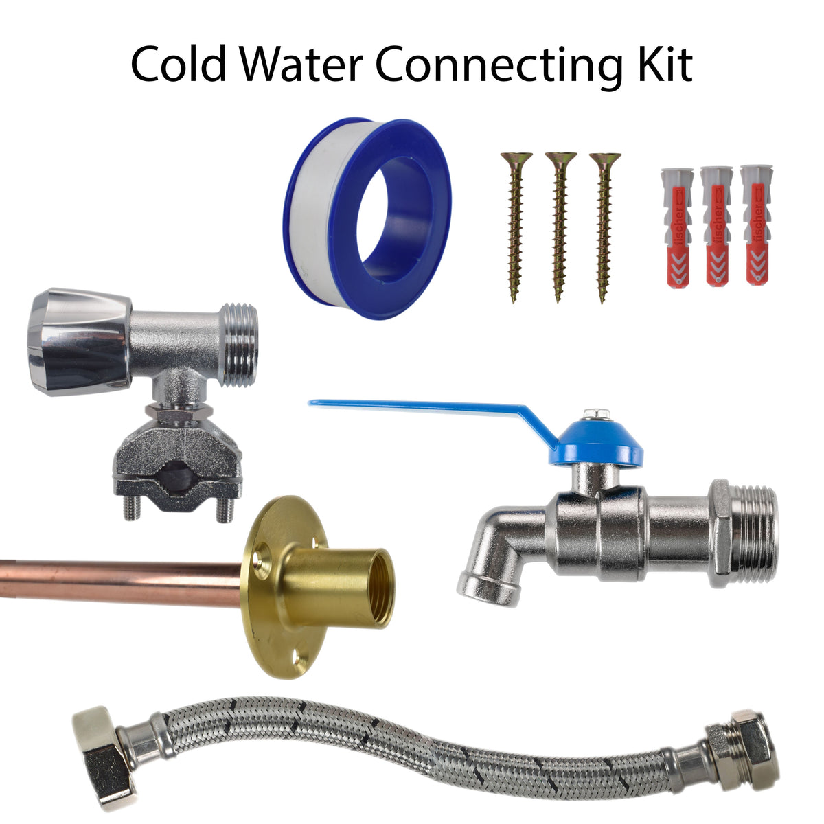 Single-Lever Garden Tap Kit – Self-Cut Supply