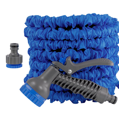 Dog Shower Kit Expanding Hose Pipe, Blue