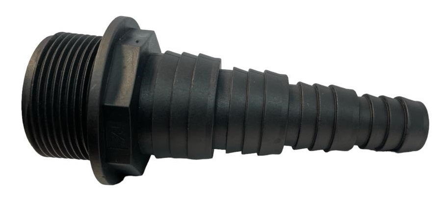 1½″ BSP Male Pond Connector – 20/25/32/40mm Stepped Barb