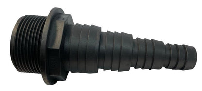 1½″ BSP Male Pond Connector – 20/25/32/40mm Stepped Barb
