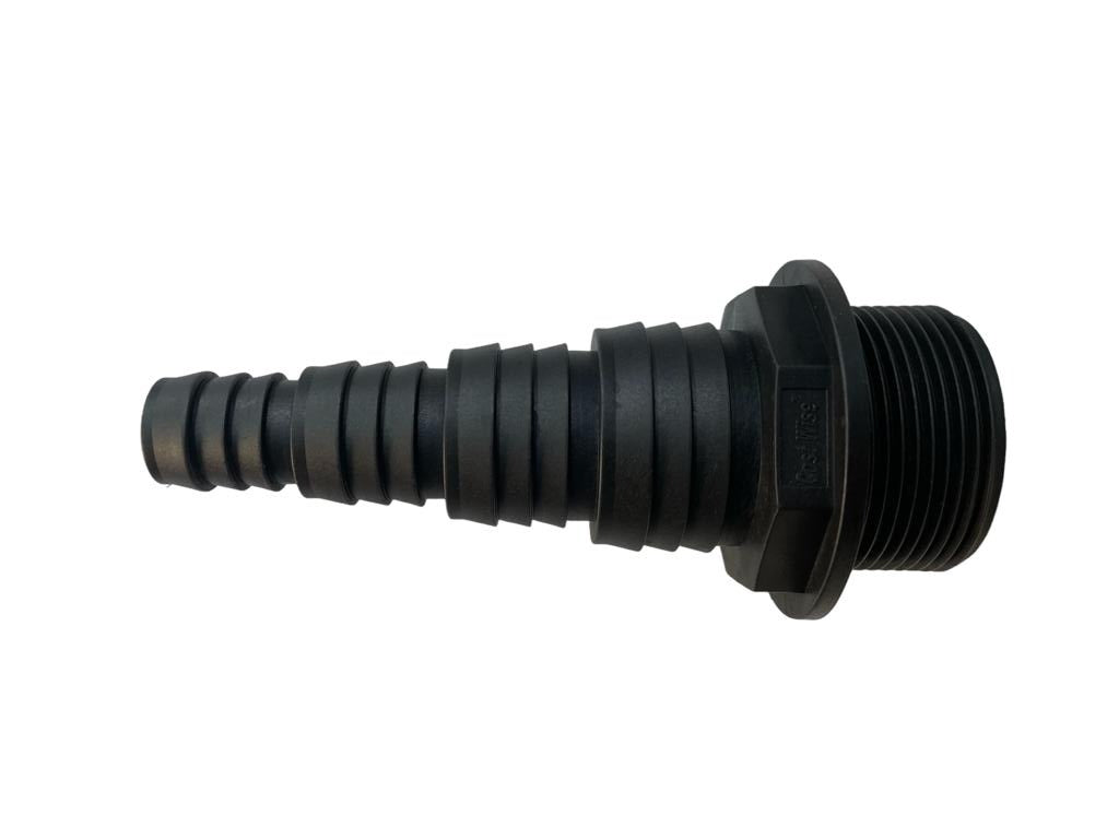 1½″ BSP Male Pond Connector – 20/25/32/40mm Stepped Barb