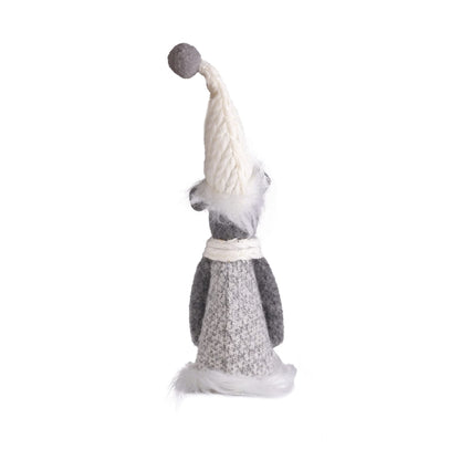 Silver Mouse with Dangly Legs Xmas Ornament