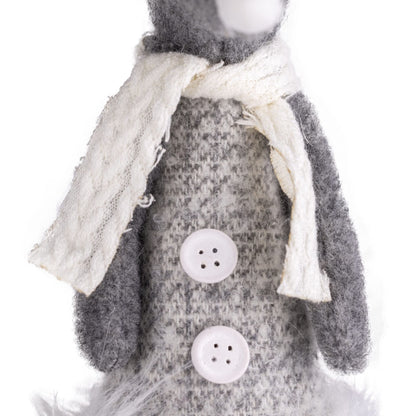 Silver Mouse with Dangly Legs Xmas Ornament