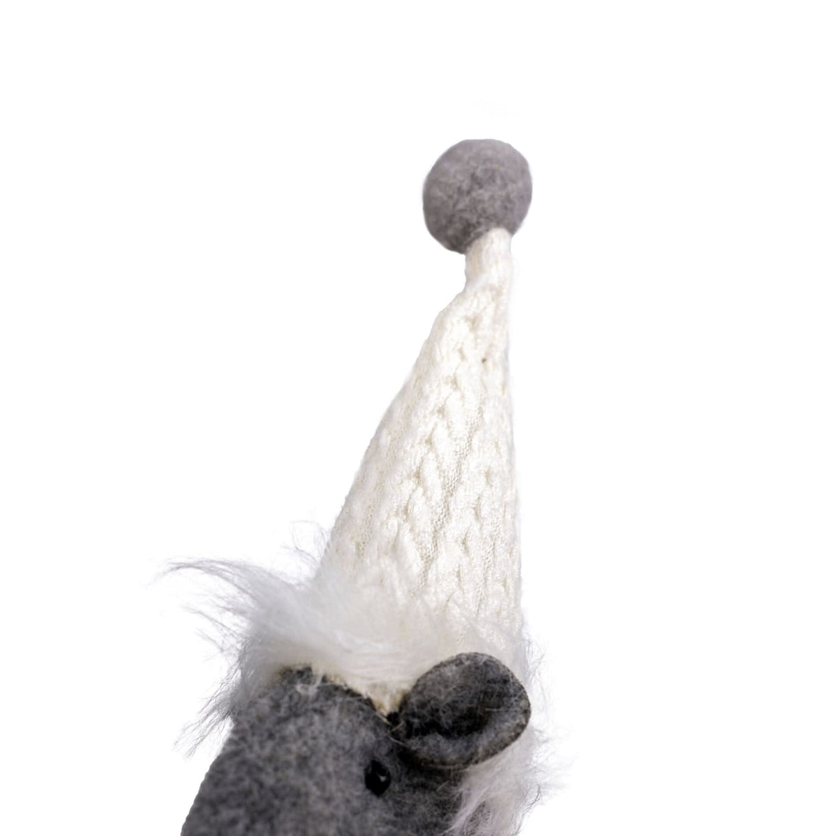 Silver Mouse with Dangly Legs Xmas Ornament