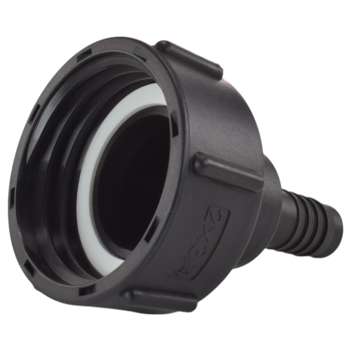 IBC S60×6 Outlet Valve Kit – ¾″ Hose Tail, Blue Handle