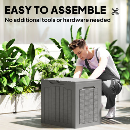 93L Plastic Garden Outdoor Storage Box