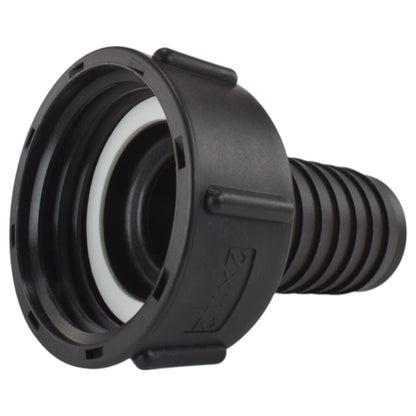 IBC S60×6 Outlet Valve Kit – 1½″ Hose Tail, Blue Handle