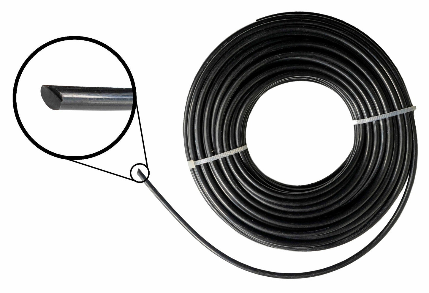 Strimmer Line Black Round 1.6mm x 15m