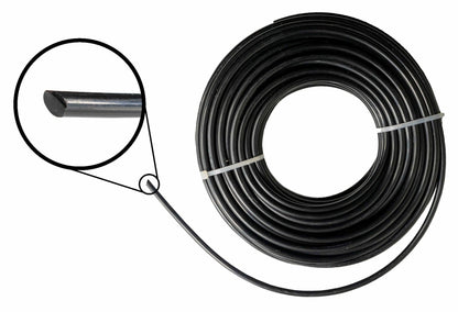 Strimmer Line Black Round 2.7mm x 15m