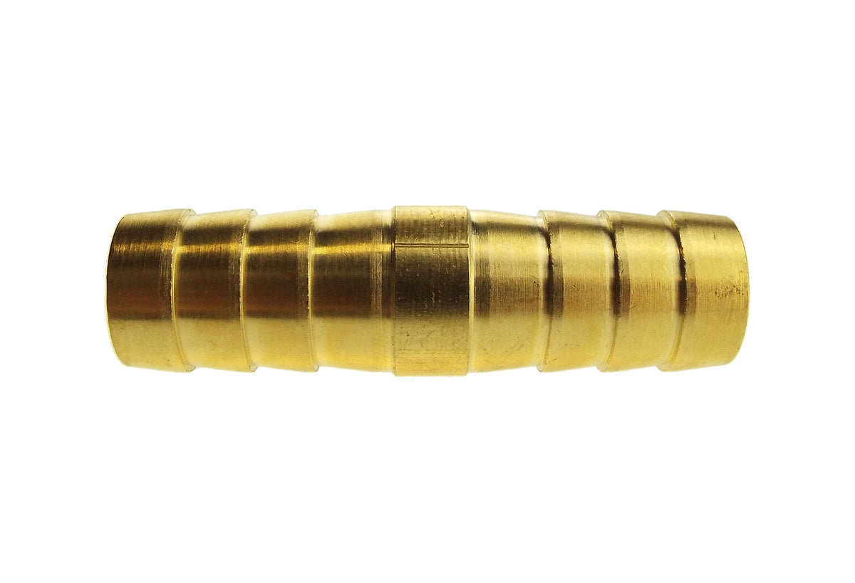 Brass Straight Hose Joiner – 6mm Barbs