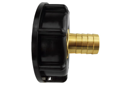IBC S60X6 Cap with 13mm Brass Hose Tail