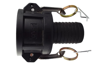 Type C Camlock Reducer – 2″ Female to 1½″ Hose Tail