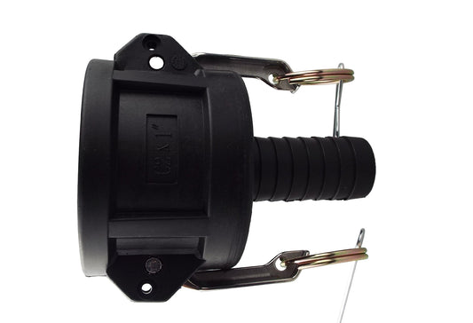Type C Camlock Reducer – 2″ Female to 1″ Hose Tail