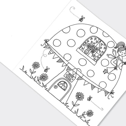 Children’s Magical Fairies Colouring Book for Creative Fun