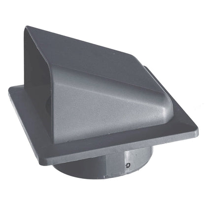 External Graphite Louvre Vent KRD/100G 100mm