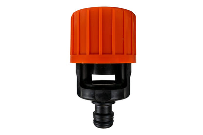 Screw-Fit Kitchen Tap to Hose Adapter – Orange & Black